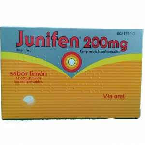 Junifen 200 mg 12 comprimidos bucodispersables