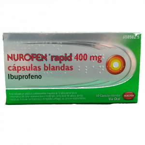 Nurofen rapid 400 mg 10 cápsulas blandas