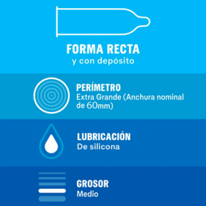 Durex Preservativos Natural XL 12 unidades Condones