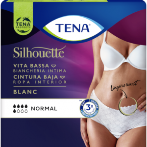 TENA Silhouette Normal Blanco Talla L 10 unidades